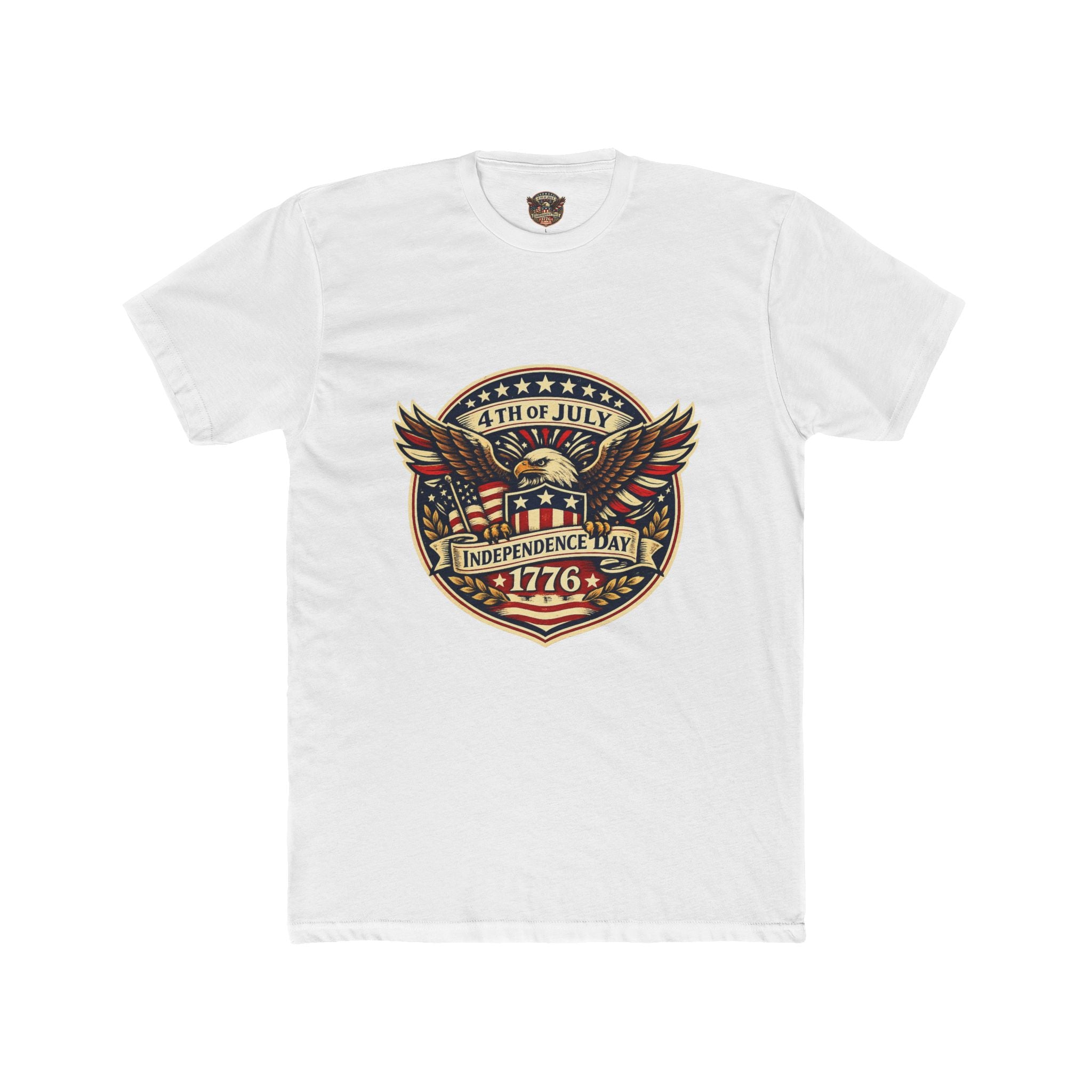 4th of July Independence Day Tee — 1776 Eagle Shield Patriotic T‑Shirt