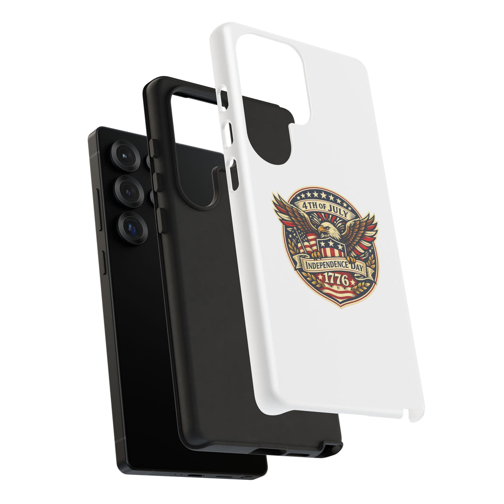 Independence Day 1776 Patriotic Phone Case — 4th of July Eagle Shield Design