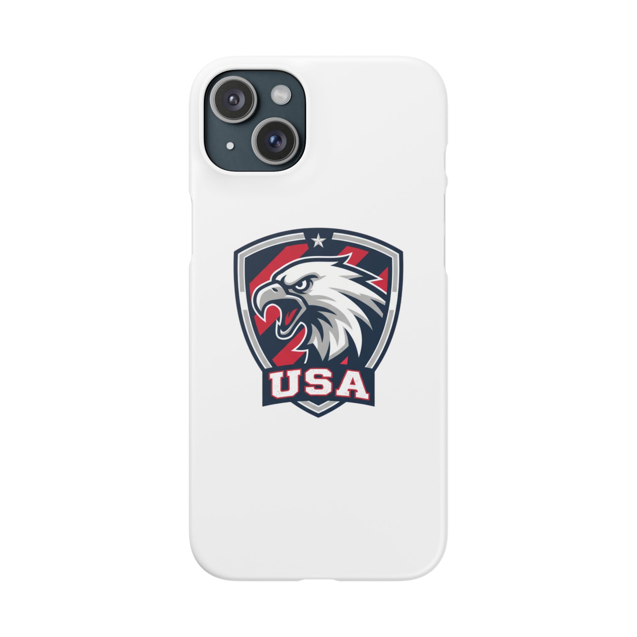 USA Eagle Snap Case — Patriotic Phone Case with USA Eagle Crest