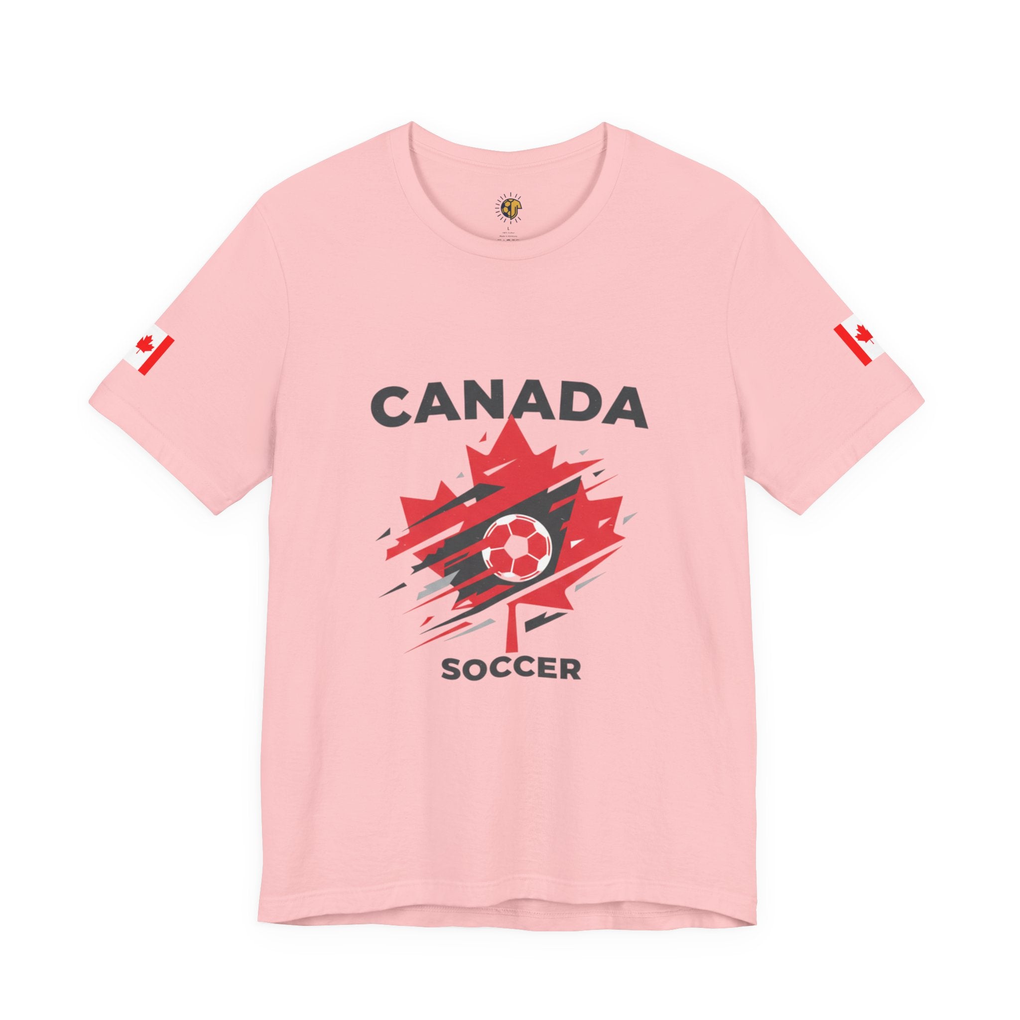 Canada Soccer Maple Leaf Tee — Canadian World Cup 2026 Fan Shirt