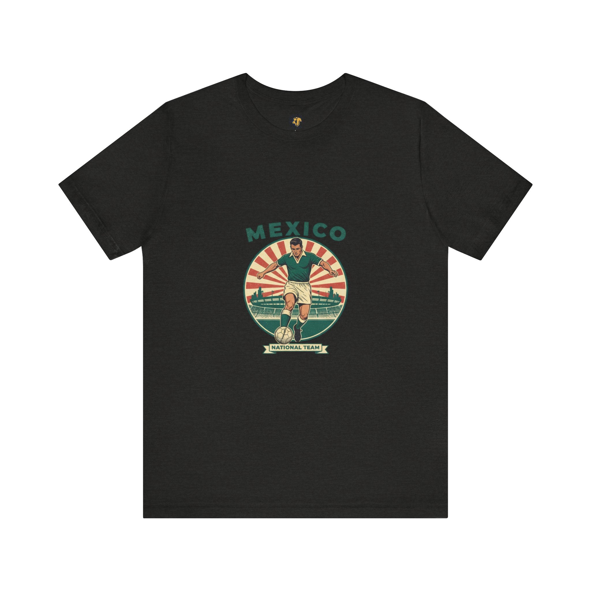 Mexico Vintage Soccer Tee — Retro Football Graphic T-Shirt