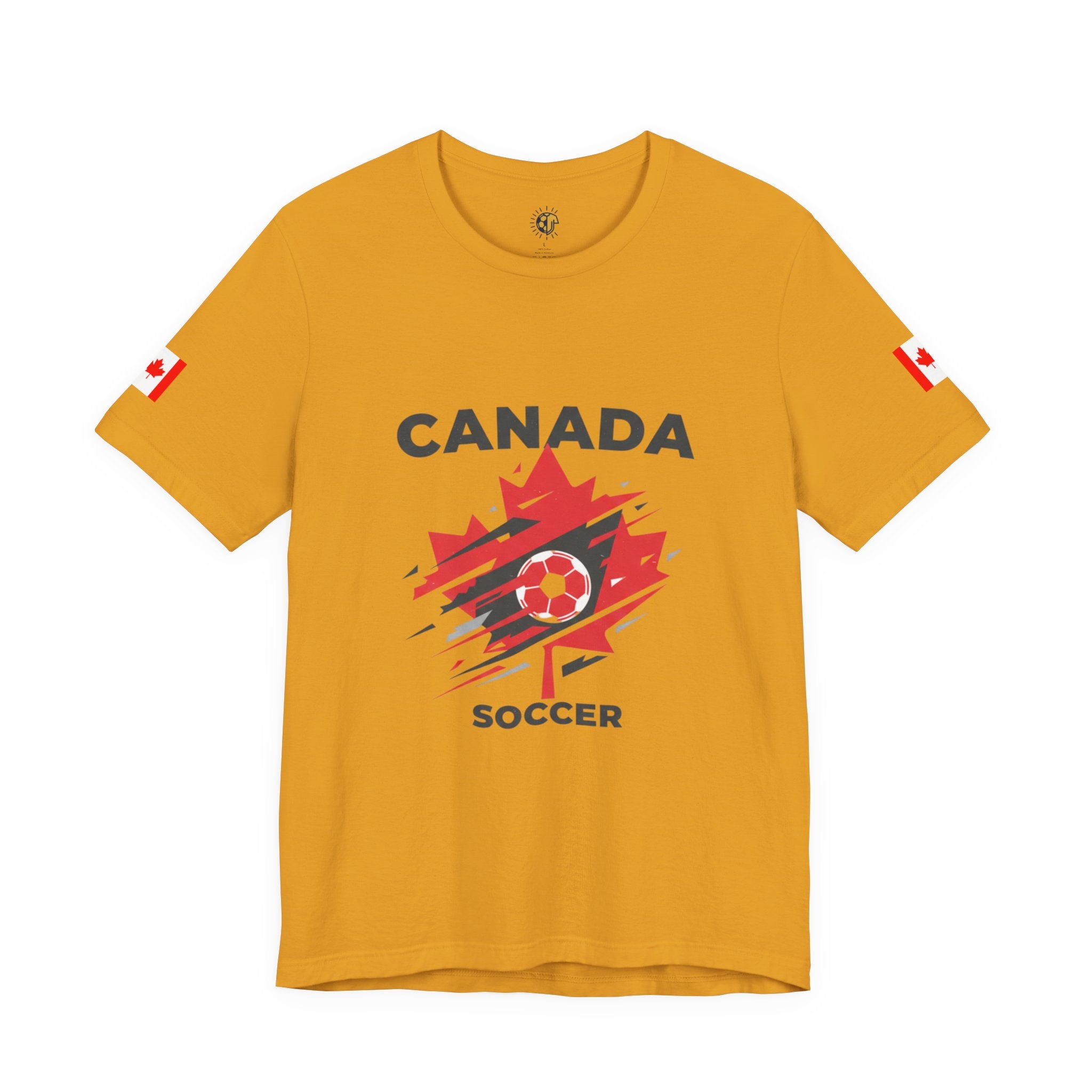 Canada Soccer Maple Leaf Tee — Canadian World Cup 2026 Fan Shirt